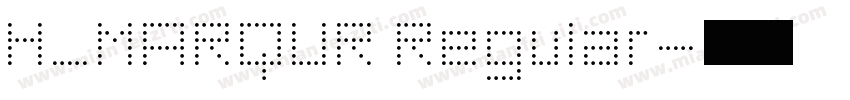 H_MARQUR Regular字体转换